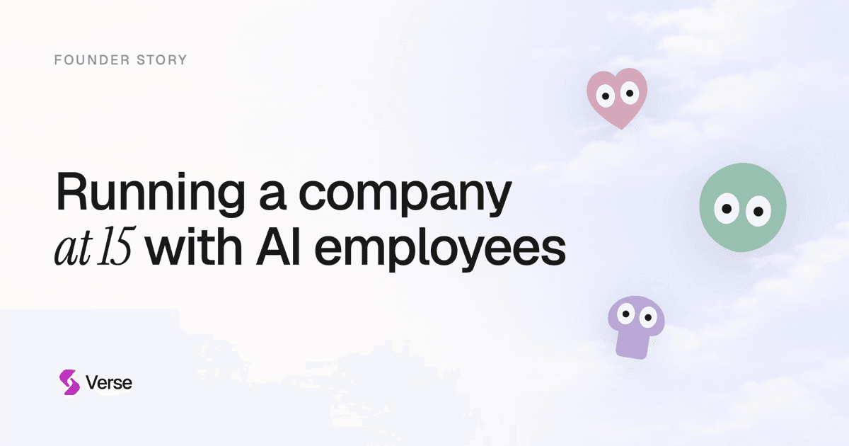 Running a company with a team of AI employees