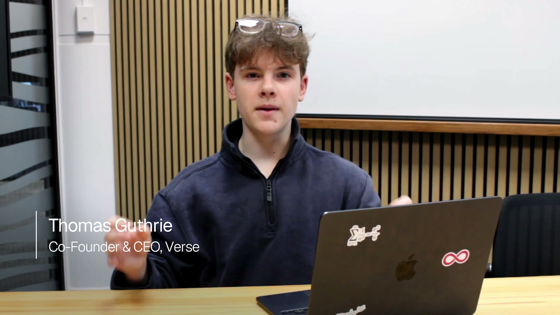 Verse launch video — Thomas Guthrie, Co-Founder & CEO